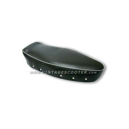 Garniture de selle Vespa 160 GS S2 / 125 GT - GT Ligne carrée Noire